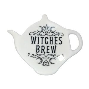 Witches Brew Trinket Dish Tea Pot Shape